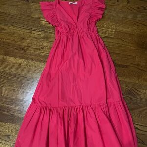 Abercrombie & Fitch Pink Maxi Dress
